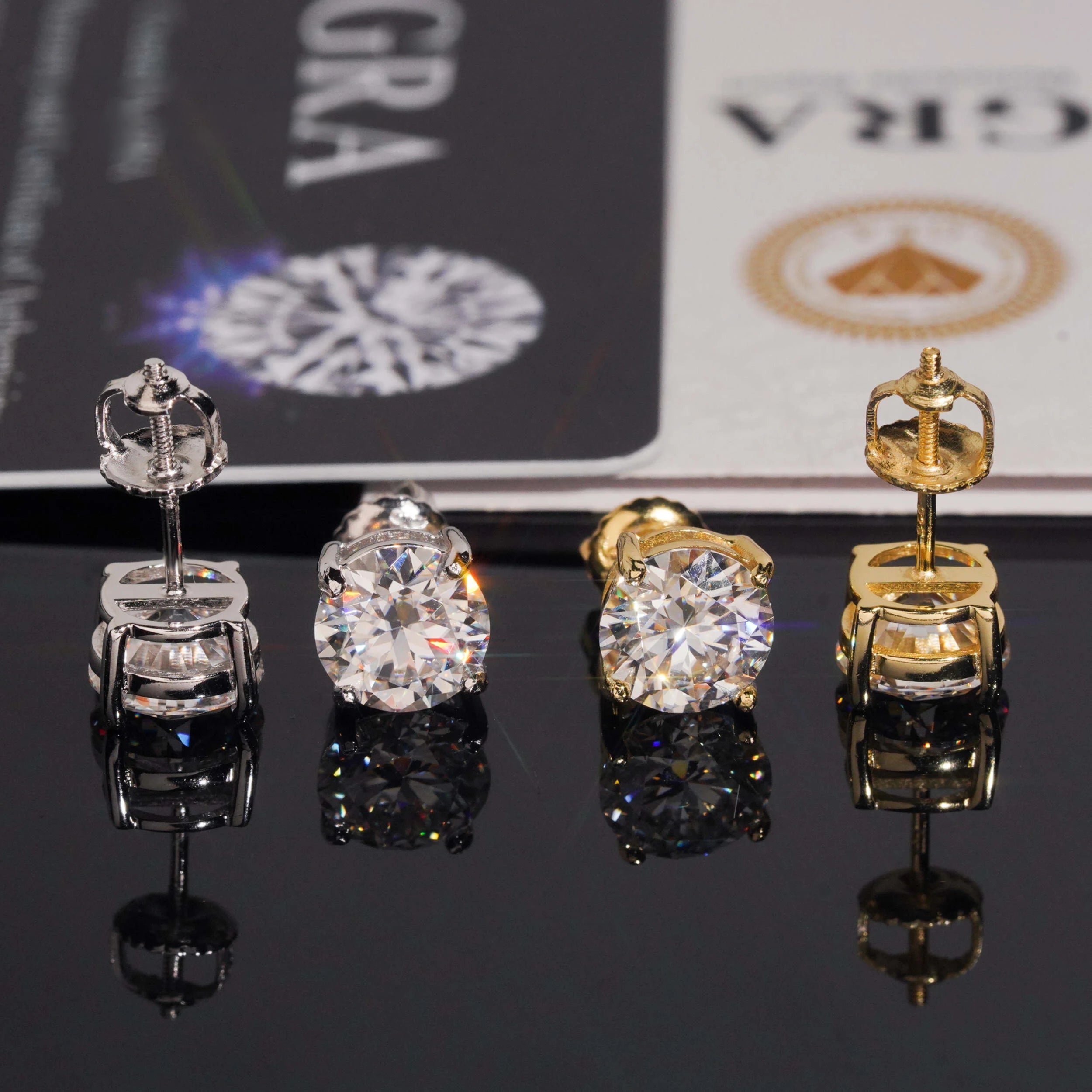 Timeless Moissanite Earrings